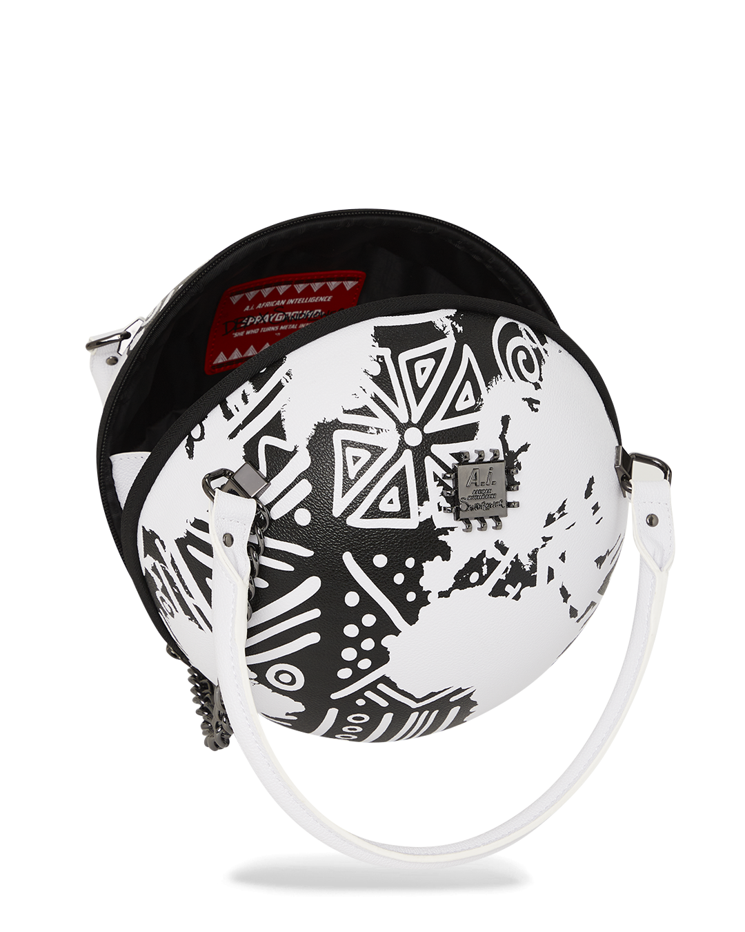 Limited Edition A.I.8 AFRICAN INTELLIGENCE - ORIGIN STORY GLOBE BAG