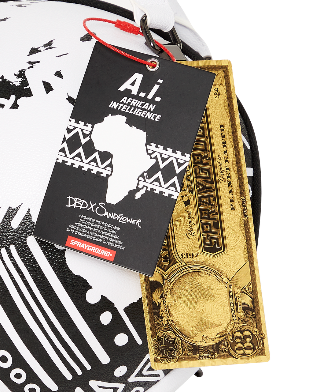 Limited Edition A.I.8 AFRICAN INTELLIGENCE - ORIGIN STORY GLOBE BAG