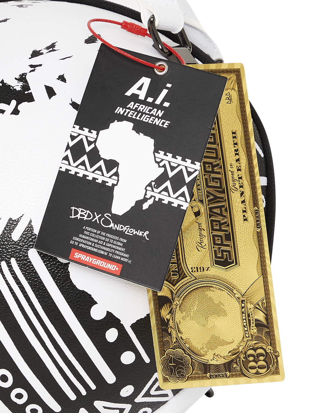 Limited Edition A.I.8 AFRICAN INTELLIGENCE - ORIGIN STORY GLOBE BAG