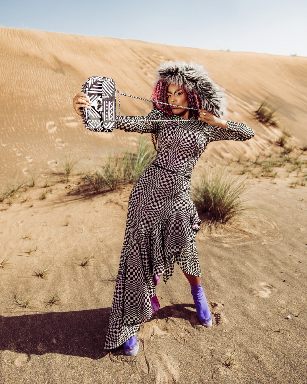 Limited Edition A.I.8 AFRICAN INTELLIGENCE - ORIGIN STORY SHARK HANDBAG