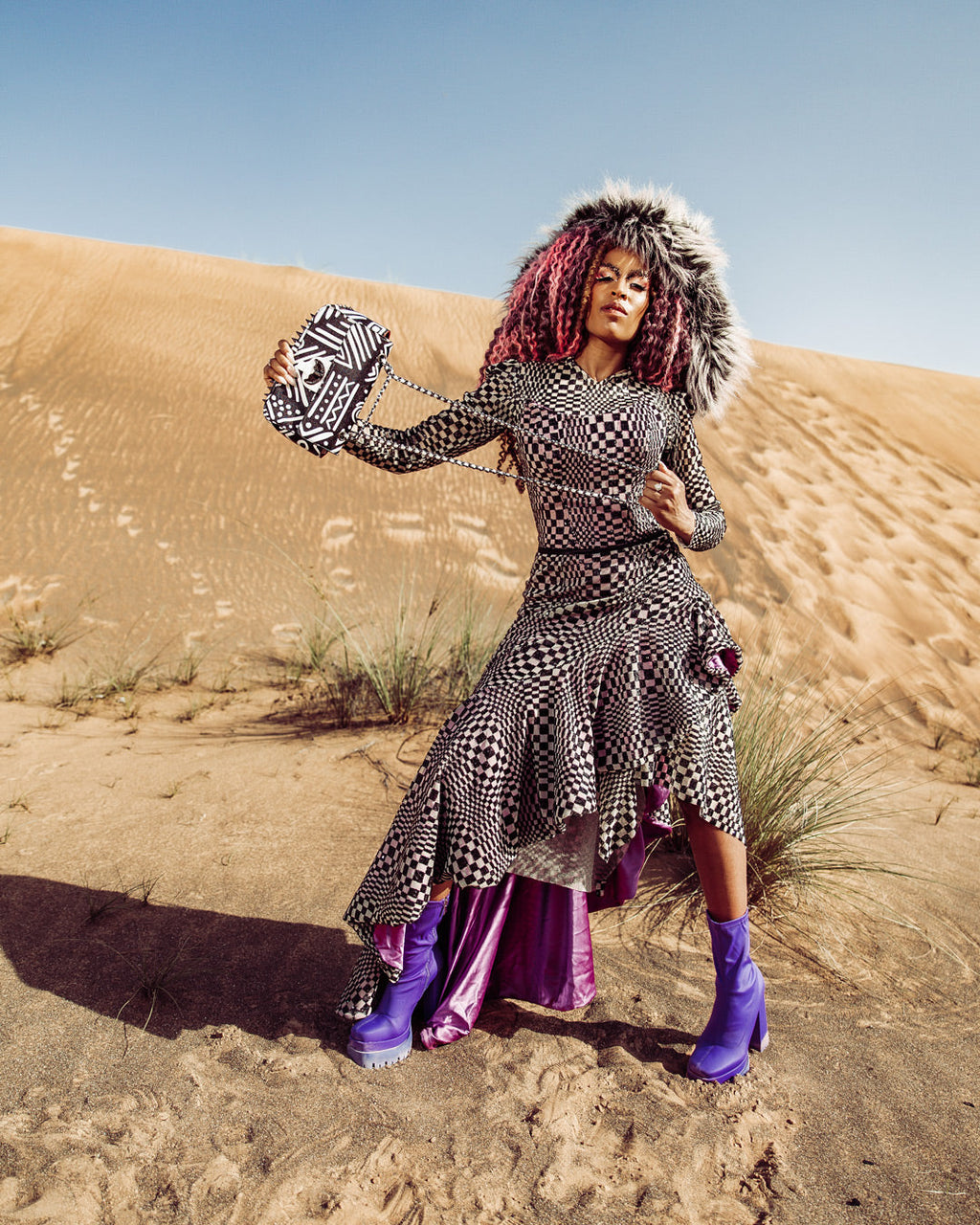 Limited Edition A.I.8 AFRICAN INTELLIGENCE - ORIGIN STORY SHARK HANDBAG