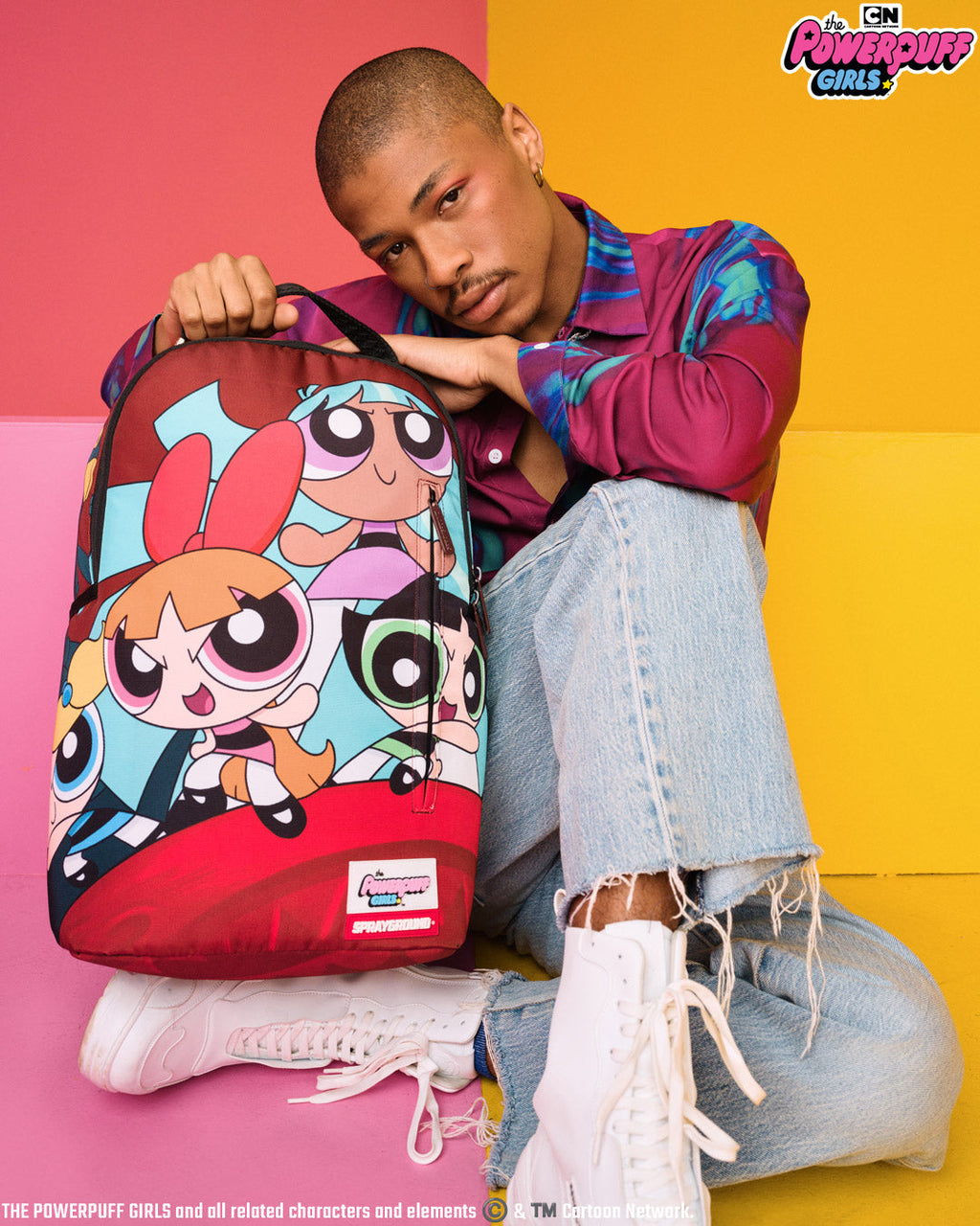 Limited Edition POWERPUFF GIRLS NEVER BACK DOWN BACKPACK