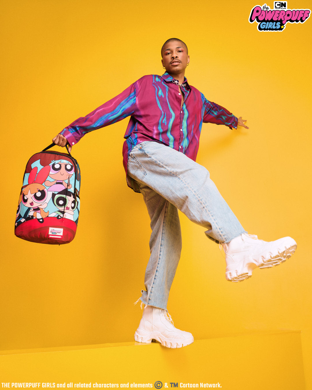 Limited Edition POWERPUFF GIRLS NEVER BACK DOWN BACKPACK