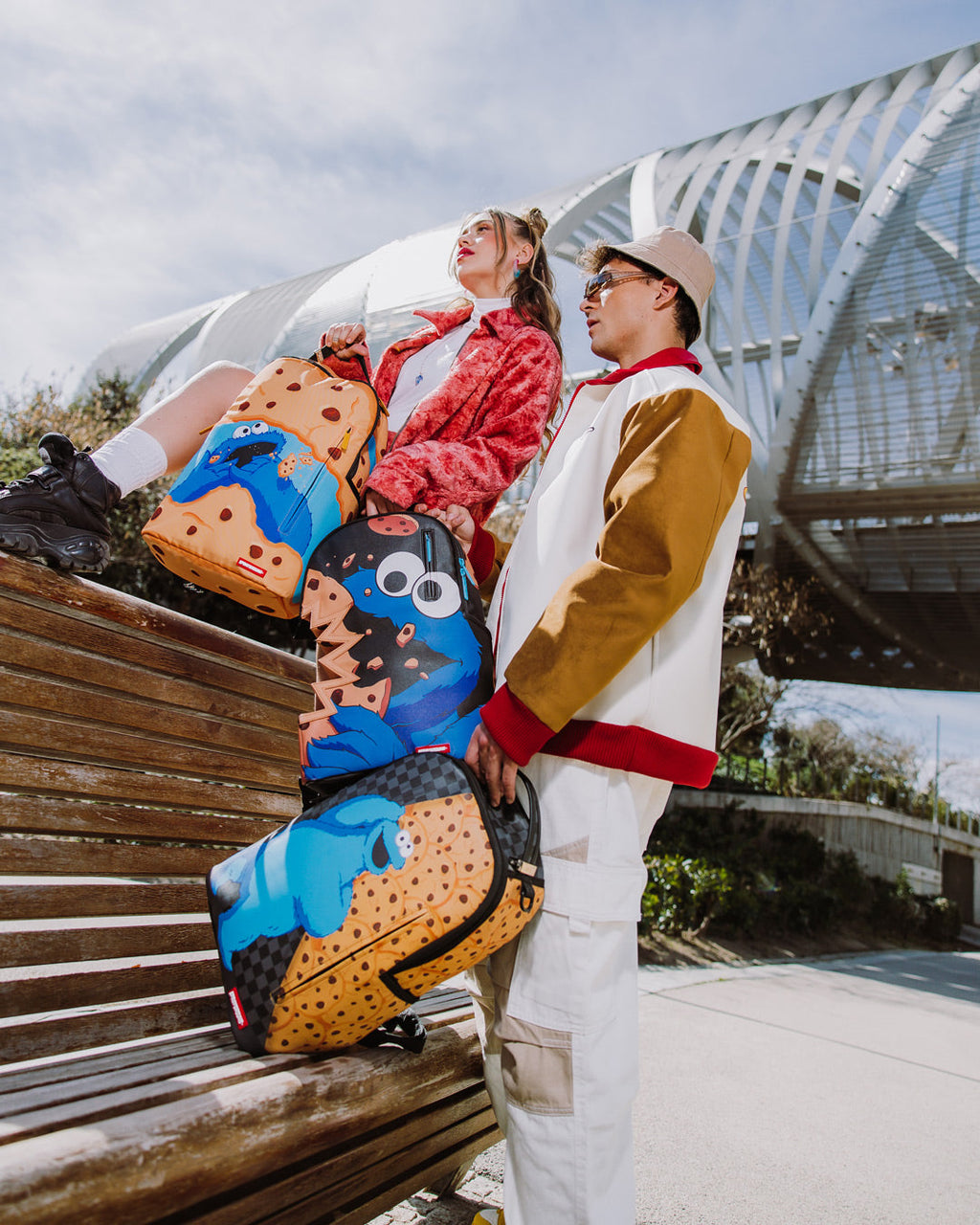 Limited Edition COOKIE MONSTER REVEAL BACKPACK DLXV