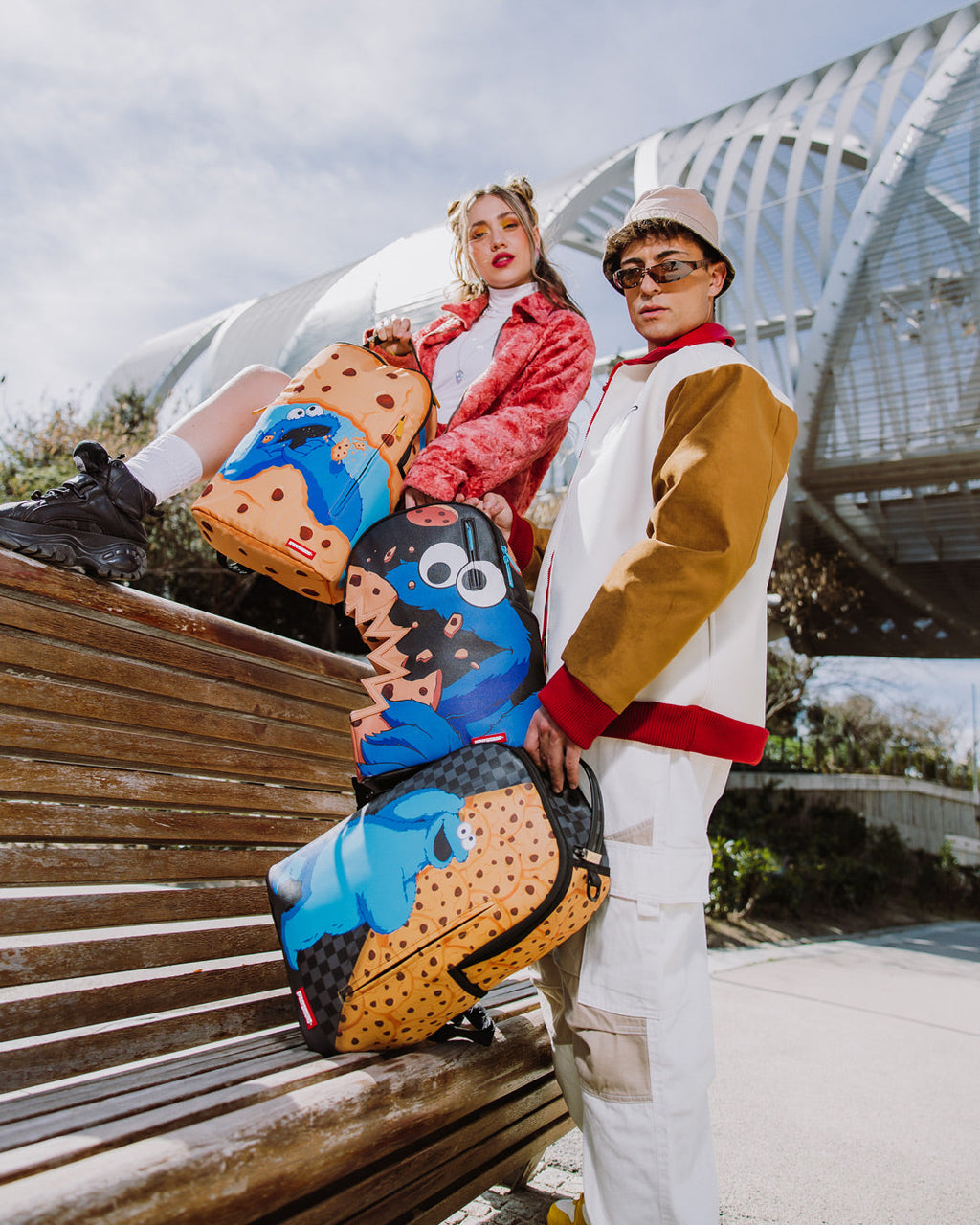Limited Edition COOKIE MONSTER REVEAL BACKPACK DLXV