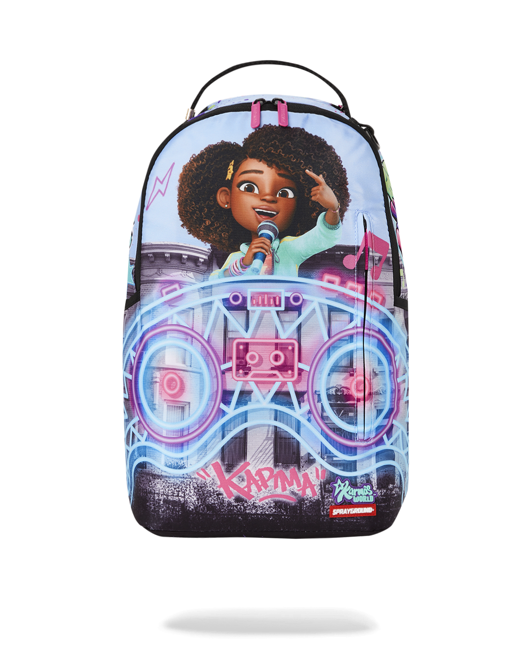 Limited Edition KARMAS WORLD TURN UP THE VOLUME BACKPACK