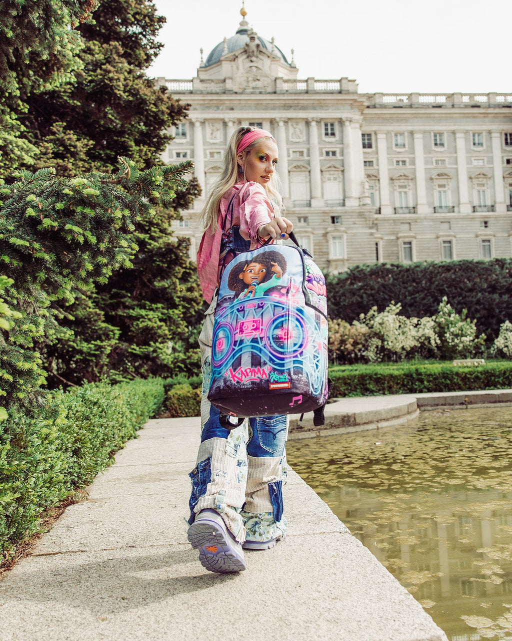Limited Edition KARMAS WORLD TURN UP THE VOLUME BACKPACK