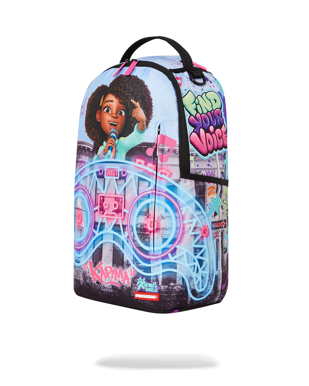 Limited Edition KARMAS WORLD TURN UP THE VOLUME BACKPACK