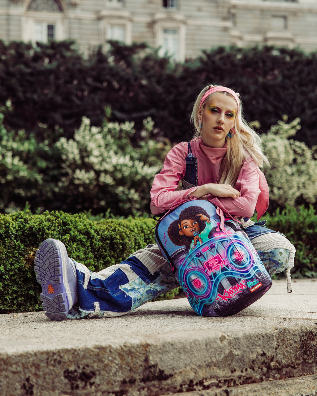 Limited Edition KARMAS WORLD TURN UP THE VOLUME BACKPACK