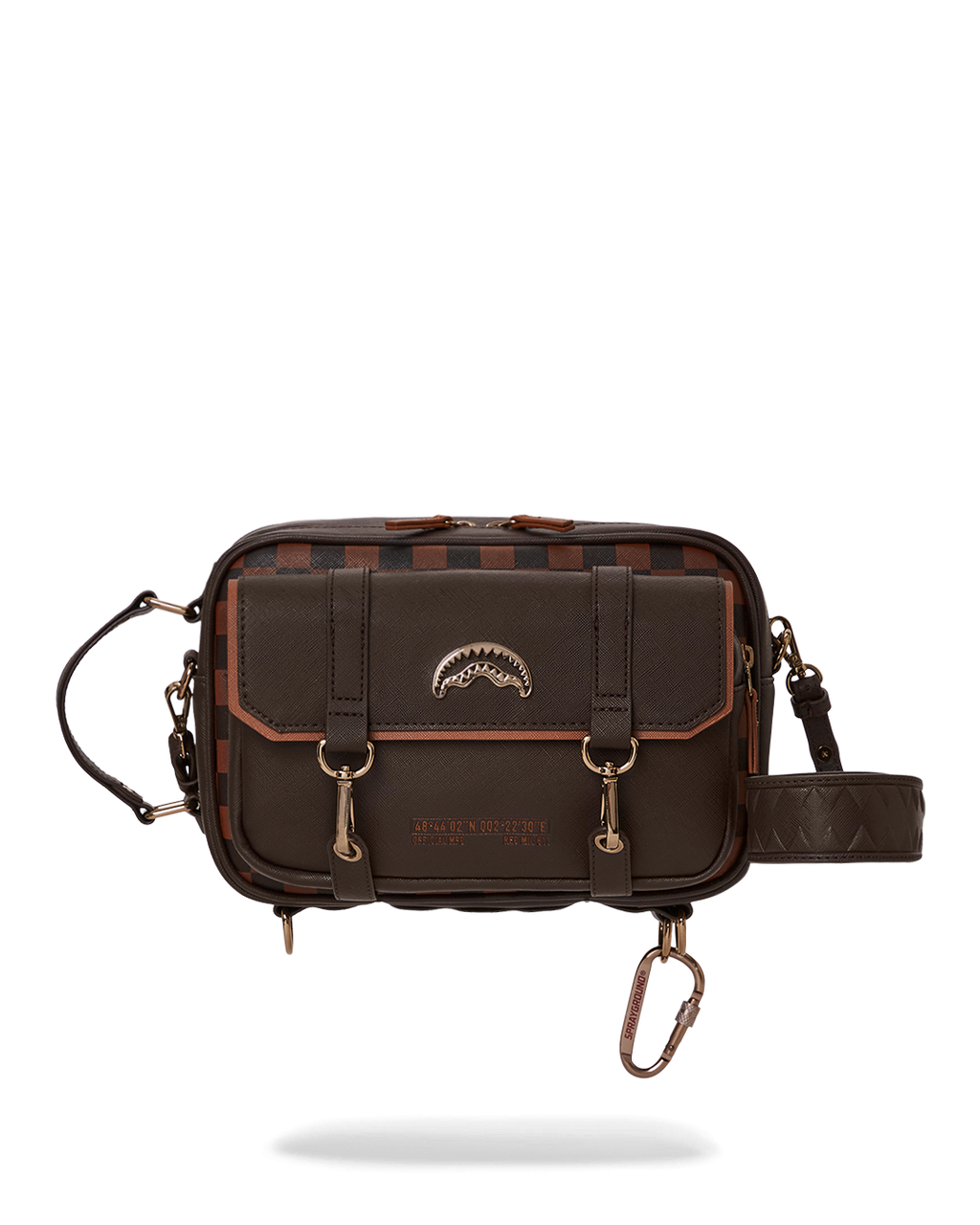 Limited Edition CHECKMATE ROYALE MESSENGER BRICK BAG