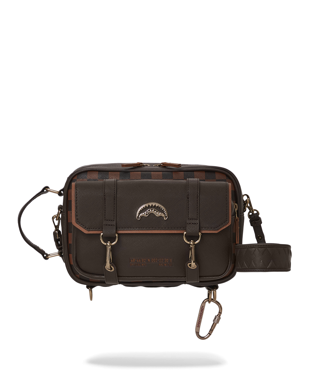 Limited Edition CHECKMATE ROYALE MESSENGER BRICK BAG