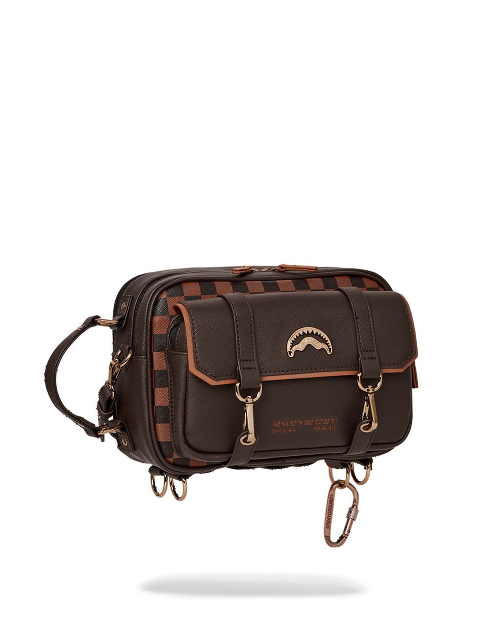 Limited Edition CHECKMATE ROYALE MESSENGER BRICK BAG