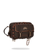 Limited Edition CHECKMATE ROYALE MESSENGER BRICK BAG