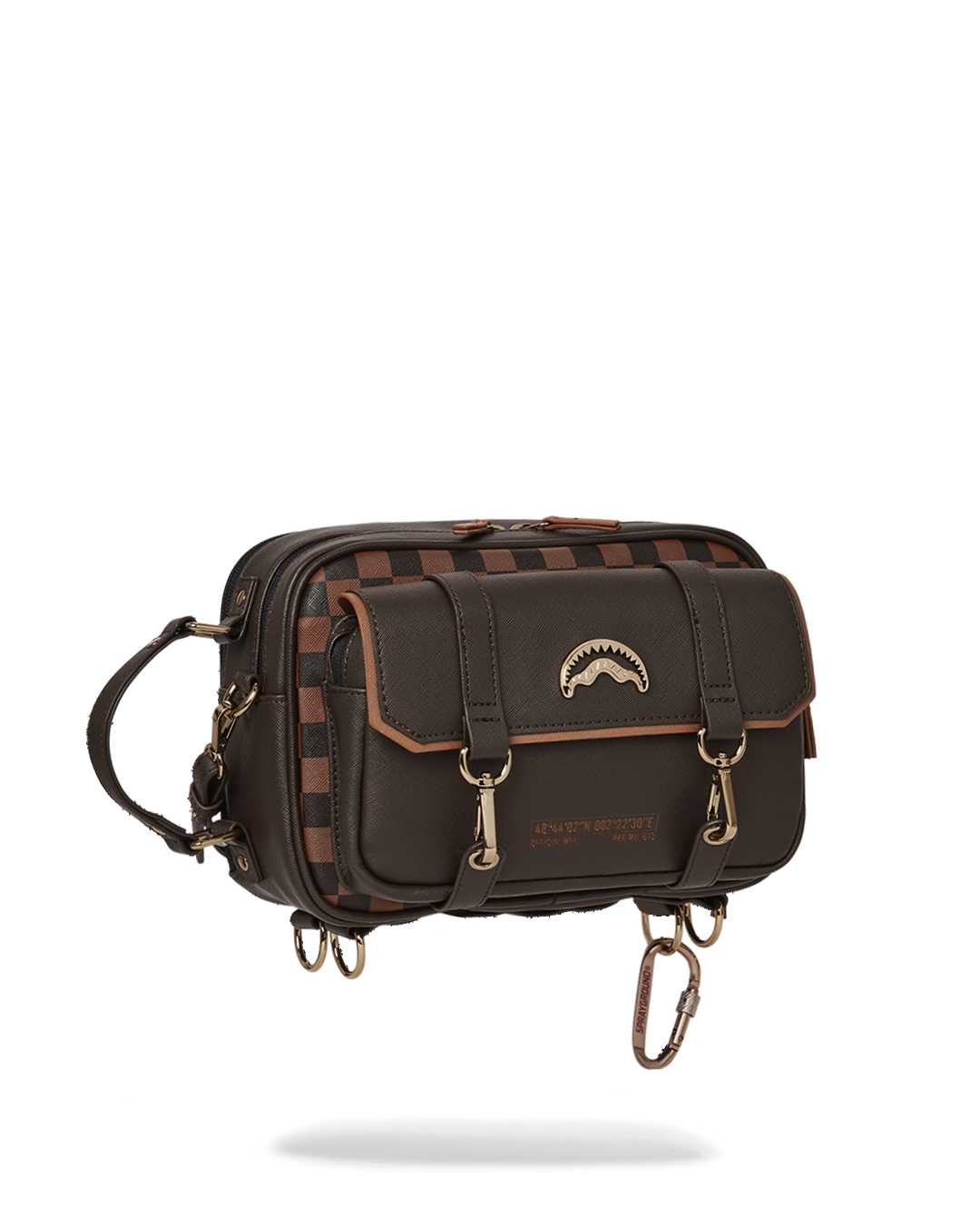 Limited Edition CHECKMATE ROYALE MESSENGER BRICK BAG