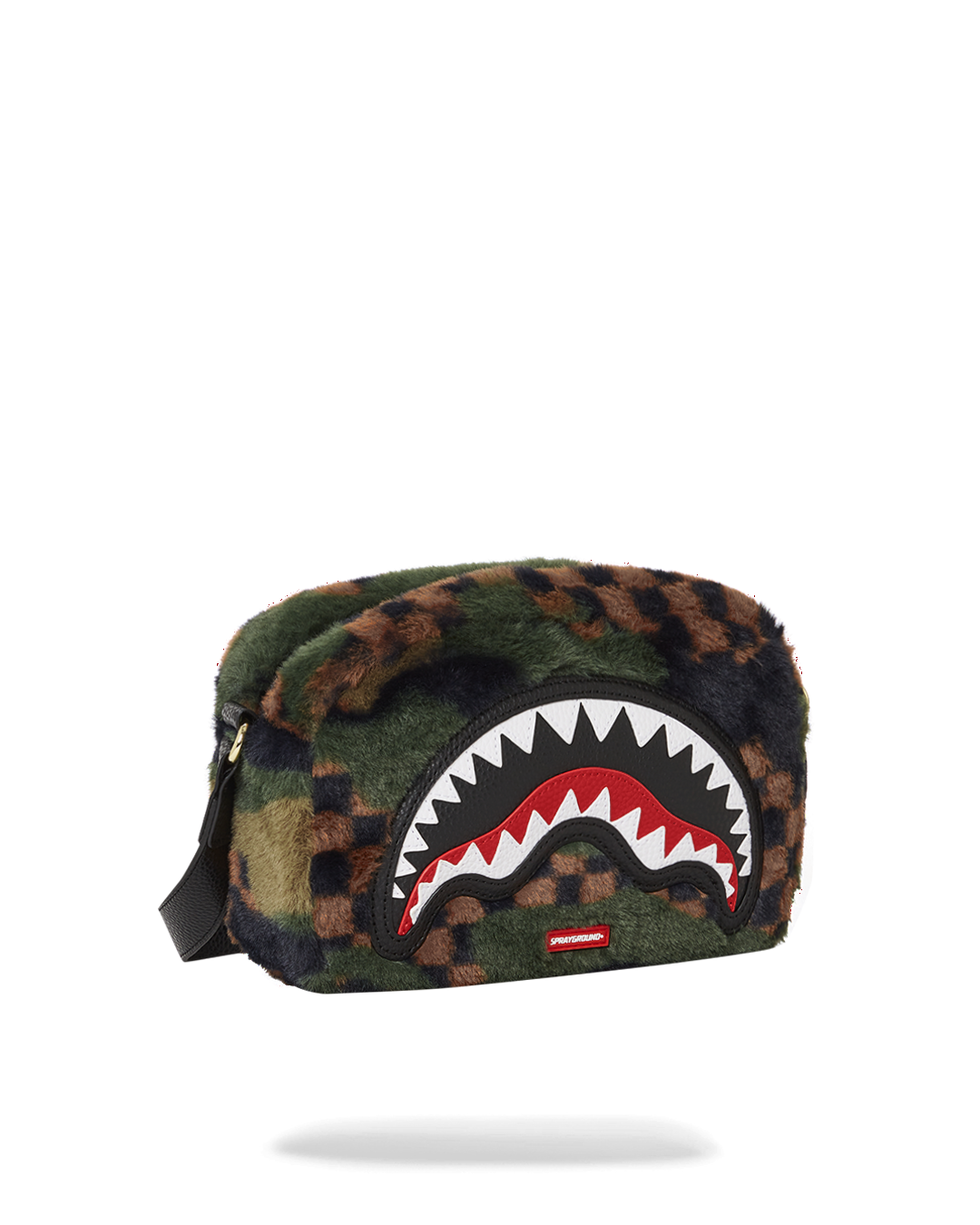 Limited Edition BIG SKY FUR SHARK MESSENGER BRICK BAG