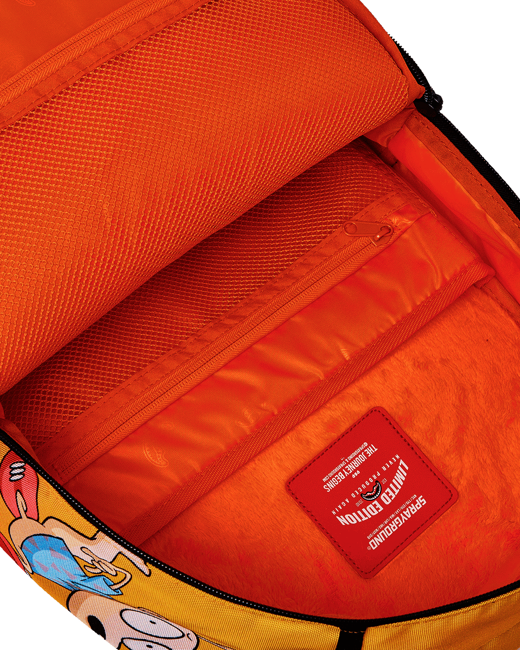 Limited Edition 90s NICK CAT DOG SHARK MOUTH DLXSR BACKPACK