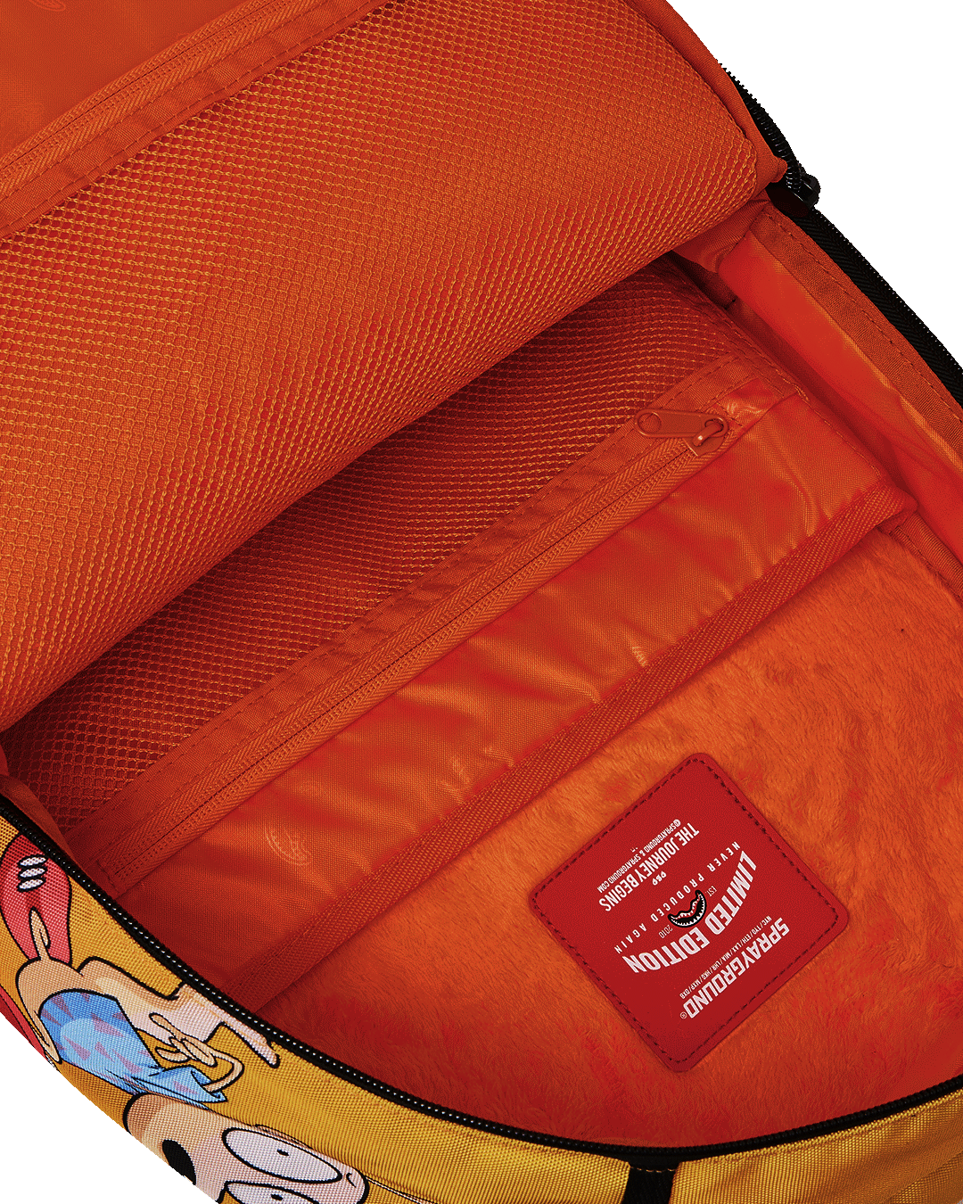 Limited Edition 90s NICK CAT DOG SHARK MOUTH DLXSR BACKPACK
