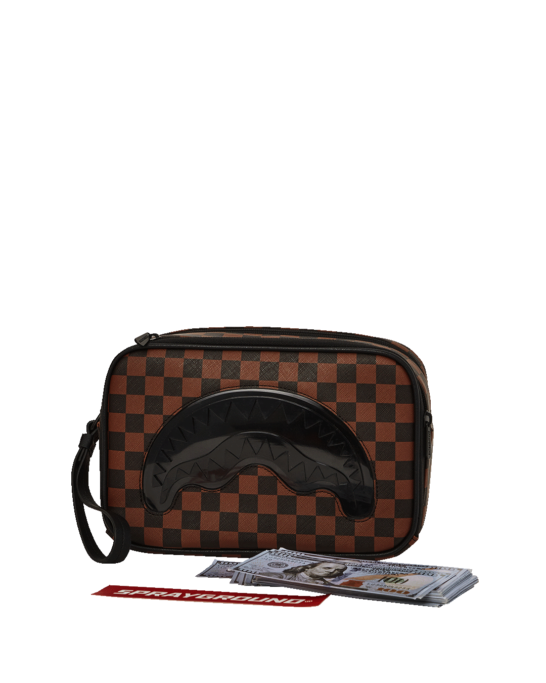 Limited Edition SHARKS IN PARIS CLEAR FOR TAKEOFF TOILETRY BAG