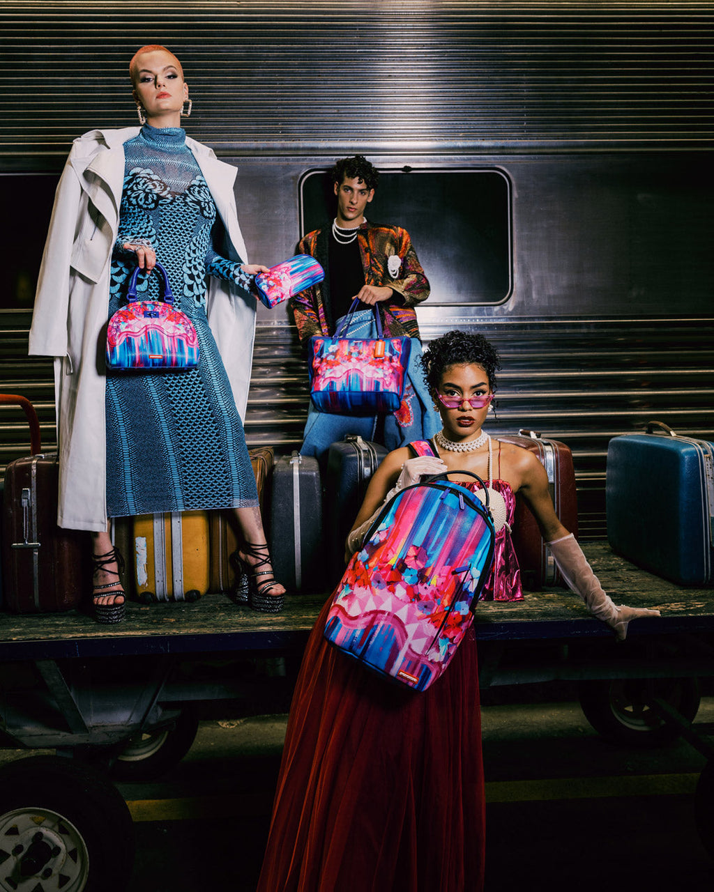 Limited Edition FLORA BOTANICA SHARK HANDBAG