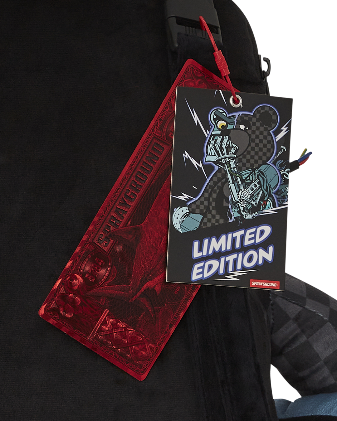 Limited Edition CYBORG ROBOANDROID TERMINATOR MONEYBEAR BACKPACK