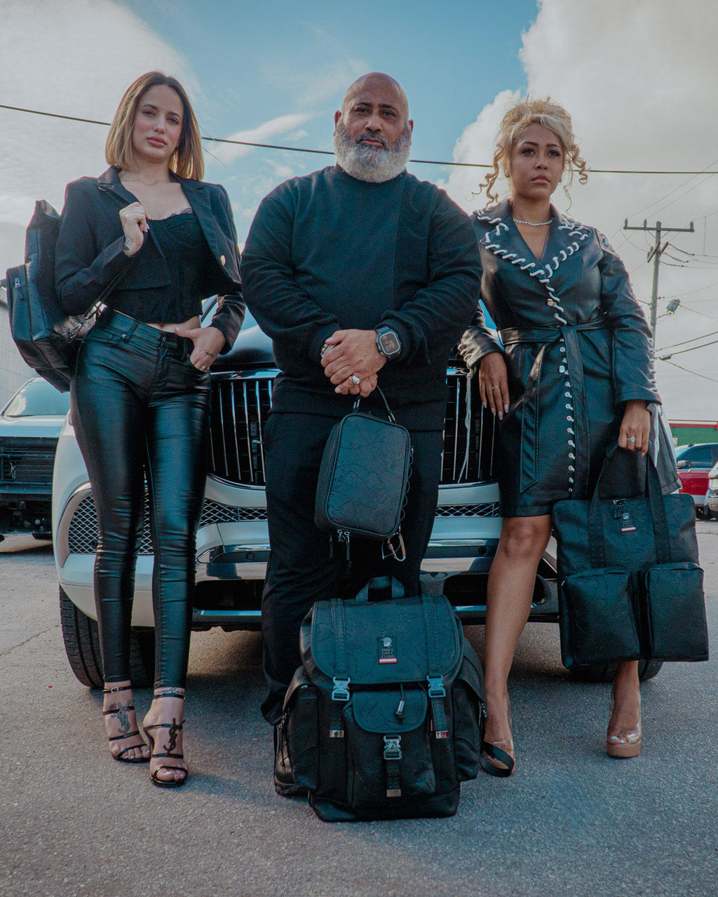 Limited Edition JAMES FIRST CLASS TYCOON TRAVELER CROSSBODY