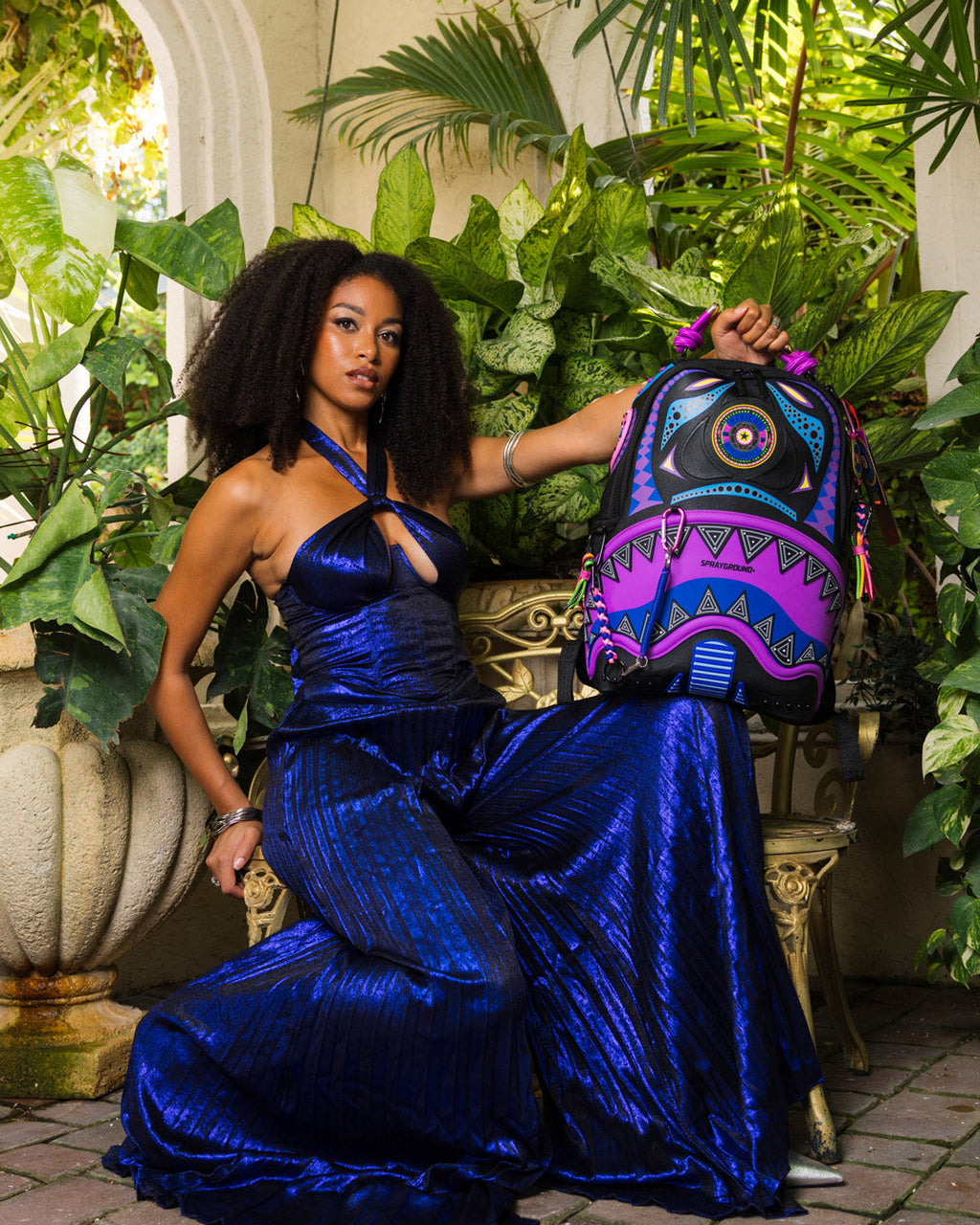 Limited Edition A.I. 12 BROOKLYN & BEYOND - SANDFLOWER COLLAB BACKPACK
