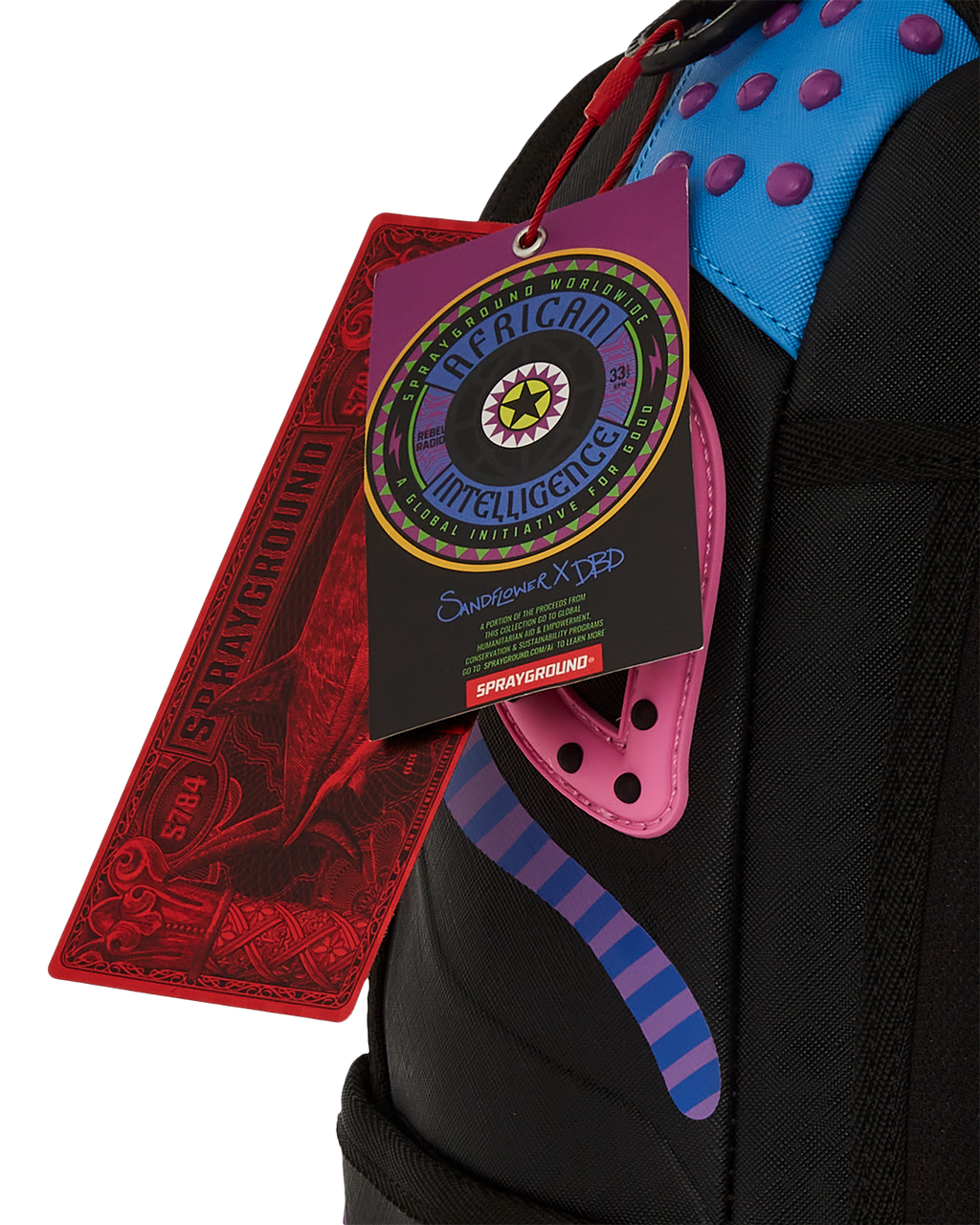 Limited Edition A.I. 12 BROOKLYN & BEYOND - SANDFLOWER COLLAB BACKPACK