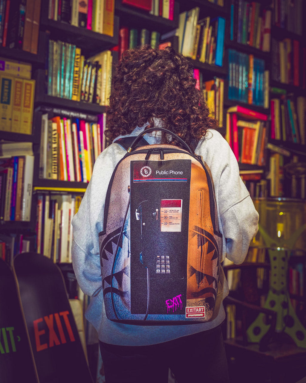 Limited Edition EXIT NYC PAYPHONE BACKPACK