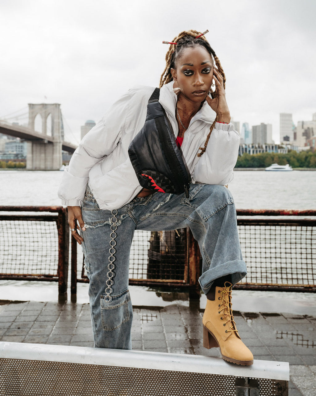 Limited Edition SNOWWSTORM PUFFER SAVVY CROSSBODY