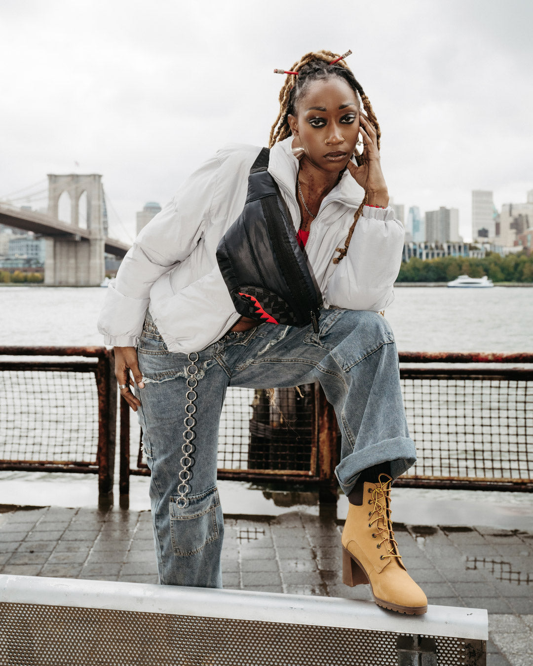 Limited Edition SNOWWSTORM PUFFER SAVVY CROSSBODY
