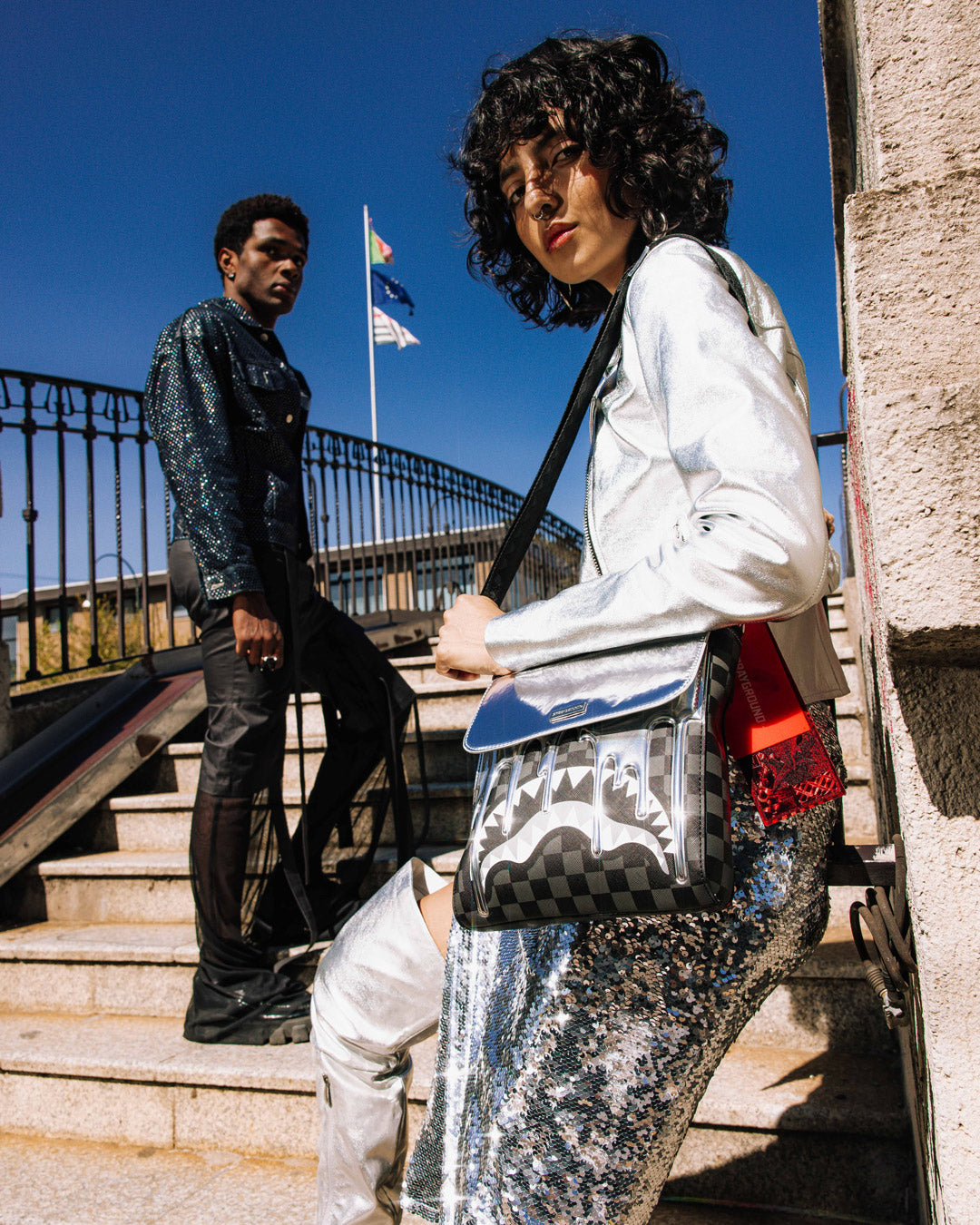 Limited Edition GHOST DRIP MESSENGER BAG