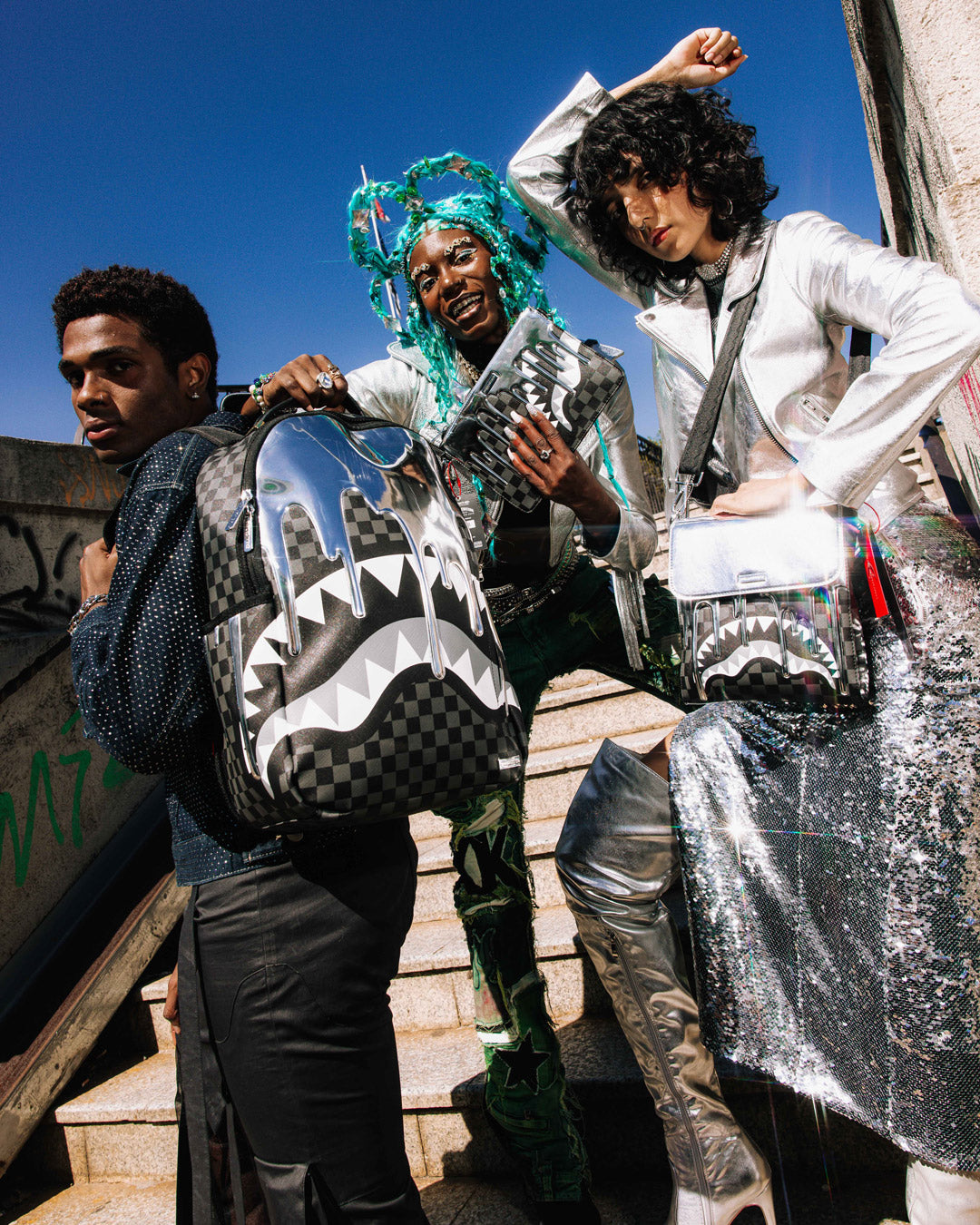 Limited Edition GHOST DRIP MESSENGER BAG