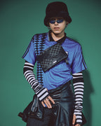 Limited Edition GHOST WAVE CROSSOVER CLUTCH