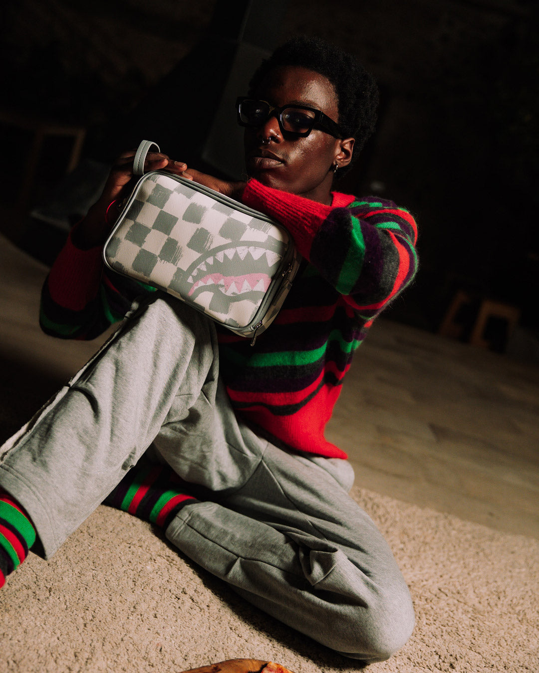 Limited Edition VANQUISH CREAM TOILETRY BAG