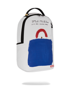 Limited Edition KEITH HARING BIG BLUE PURSE ART BACKPACK