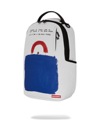 Limited Edition KEITH HARING BIG BLUE PURSE ART BACKPACK