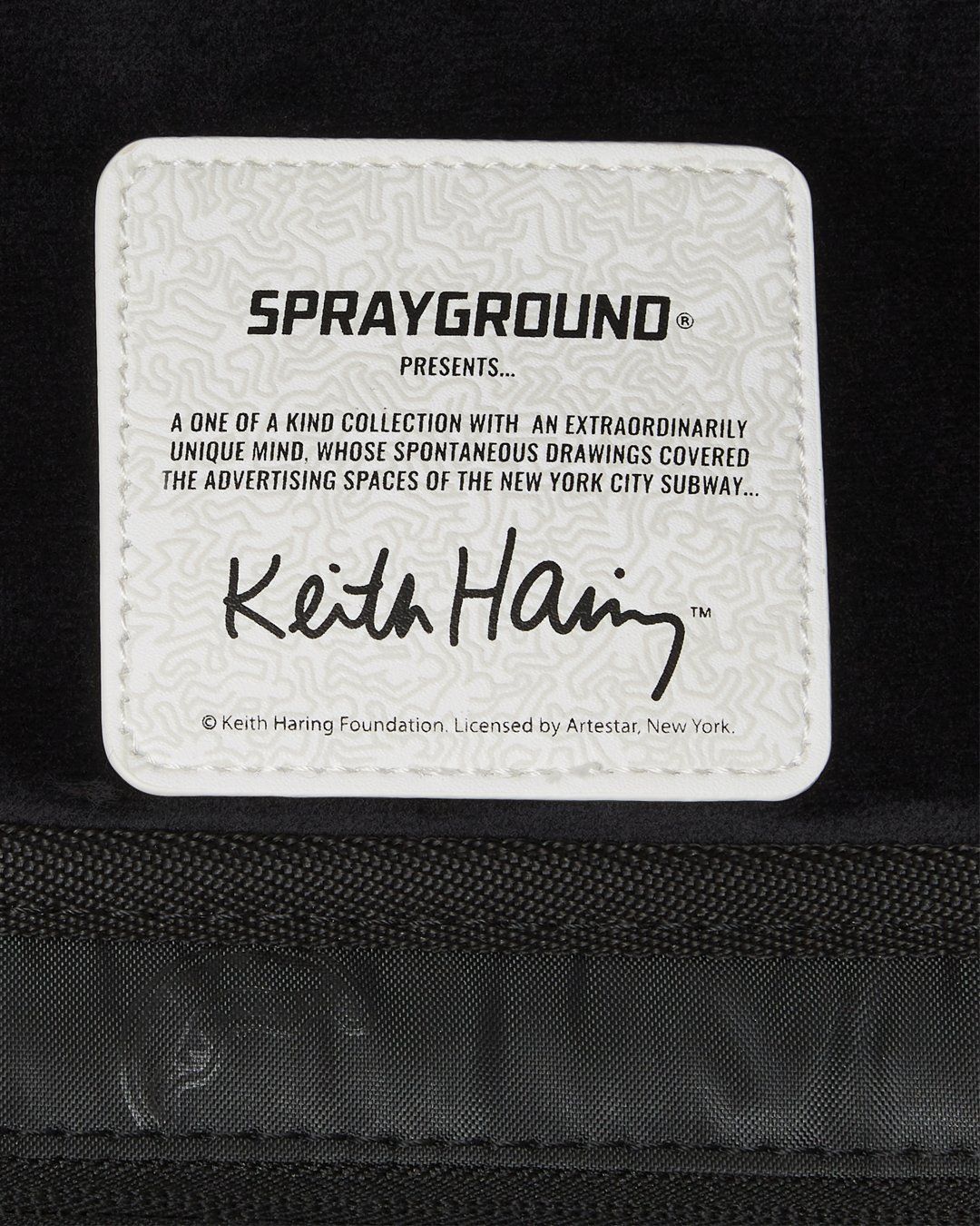 Limited Edition KEITH HARING SKATER SHARK DLXSR BACKPACK