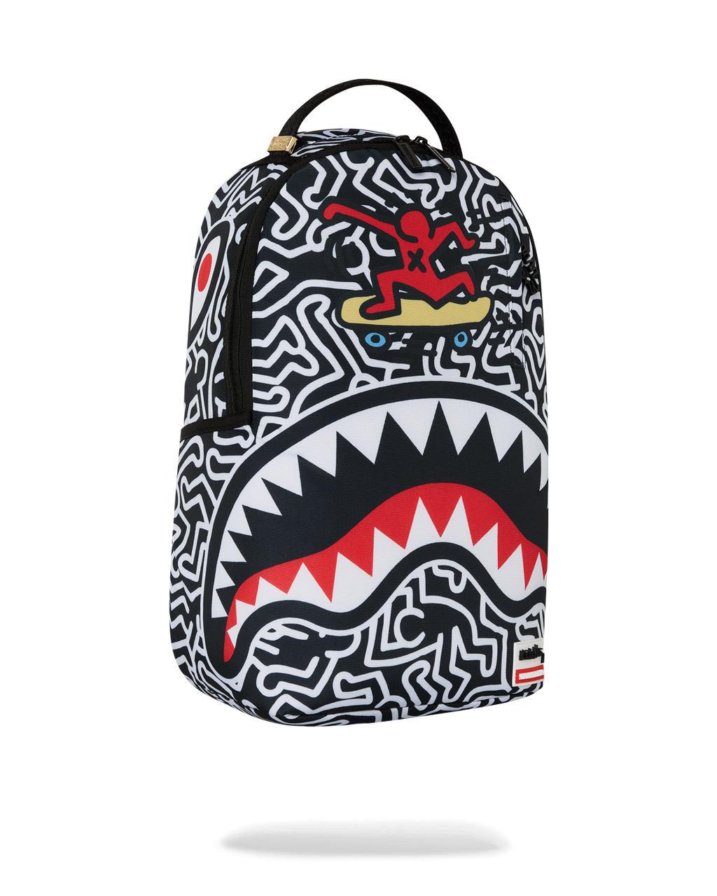 Limited Edition KEITH HARING SKATER SHARK DLXSR BACKPACK
