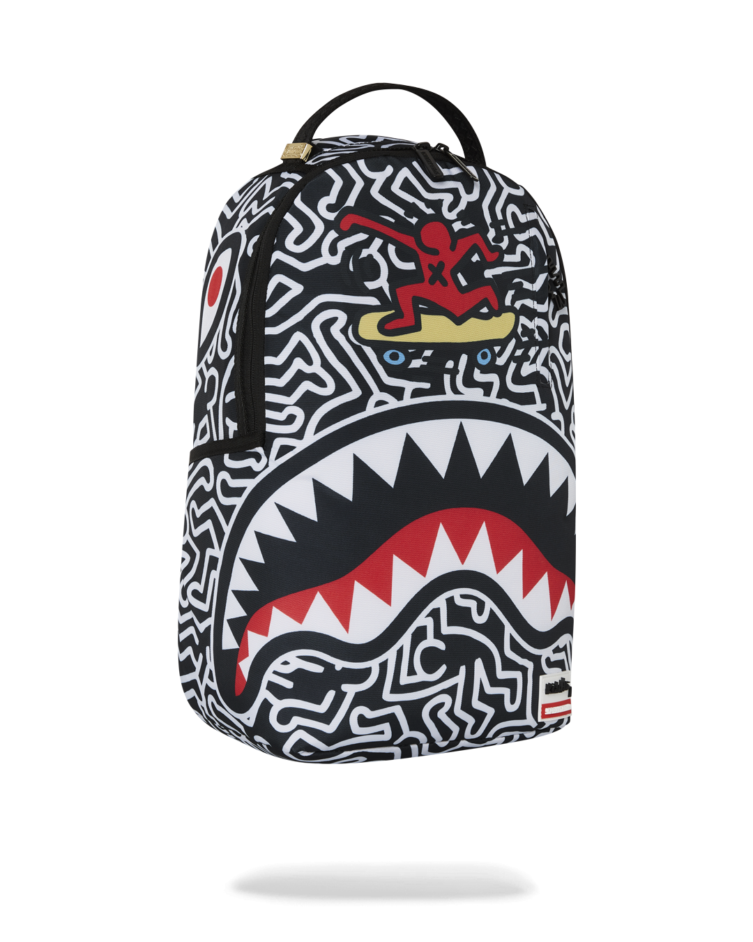 Limited Edition KEITH HARING SKATER SHARK DLXSR BACKPACK