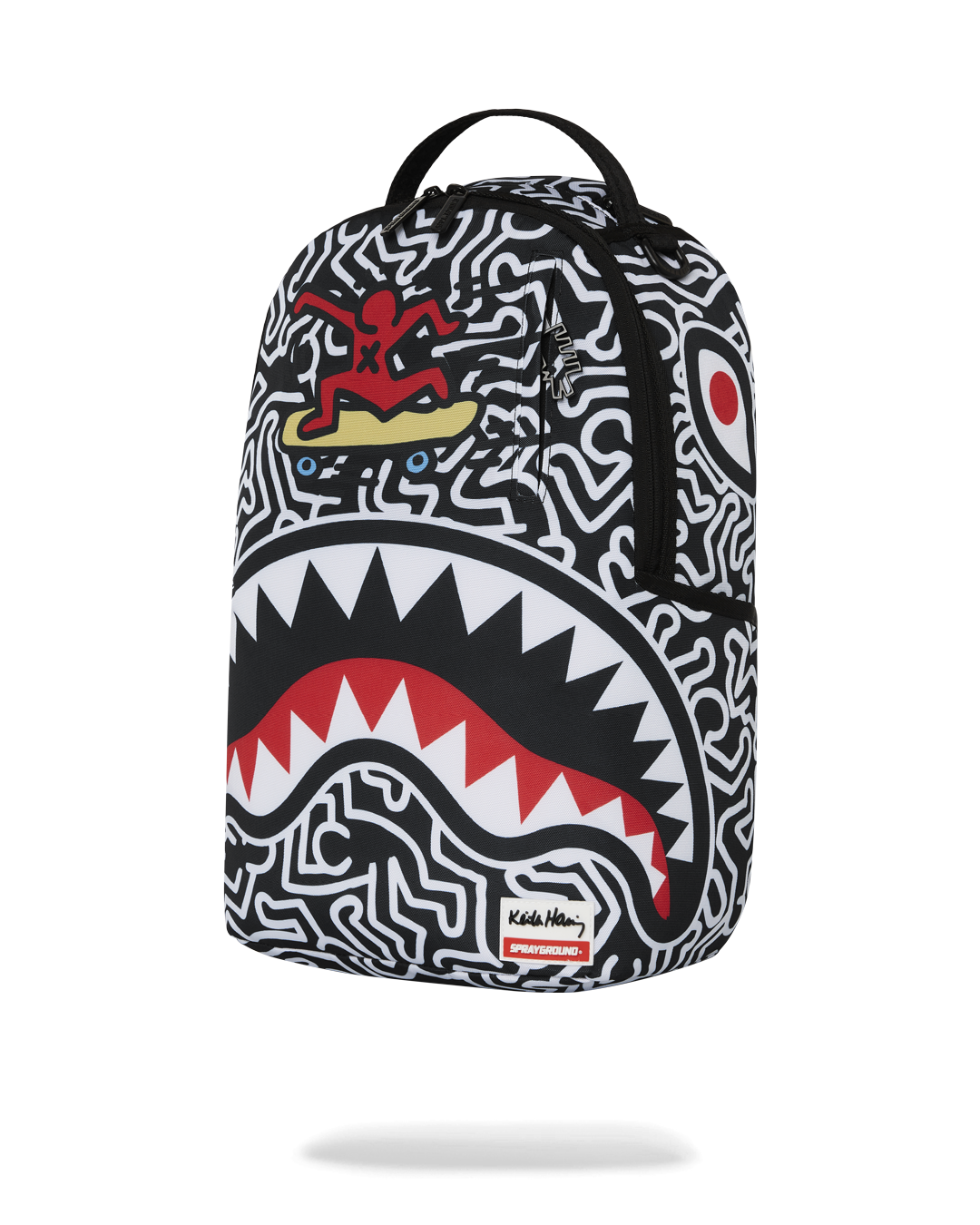 Limited Edition KEITH HARING SKATER SHARK DLXSR BACKPACK
