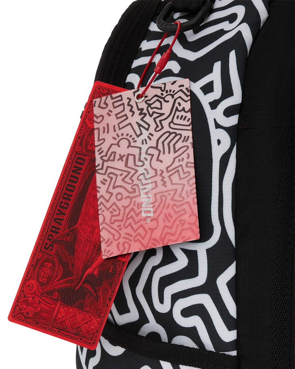 Limited Edition KEITH HARING SKATER SHARK DLXSR BACKPACK