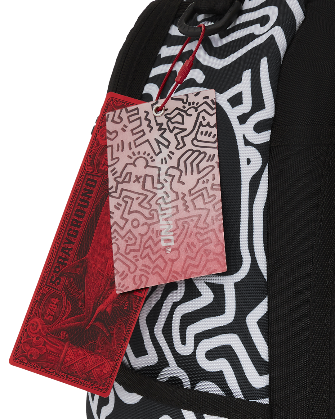 Limited Edition KEITH HARING SKATER SHARK DLXSR BACKPACK