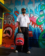 Limited Edition JORGE RODRIGUEZ THE ARTIST COLLAB BLINKY SHARK BACKPACK