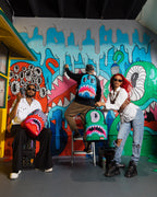 Limited Edition JORGE RODRIGUEZ THE ARTIST COLLAB BLINKY SHARK BACKPACK
