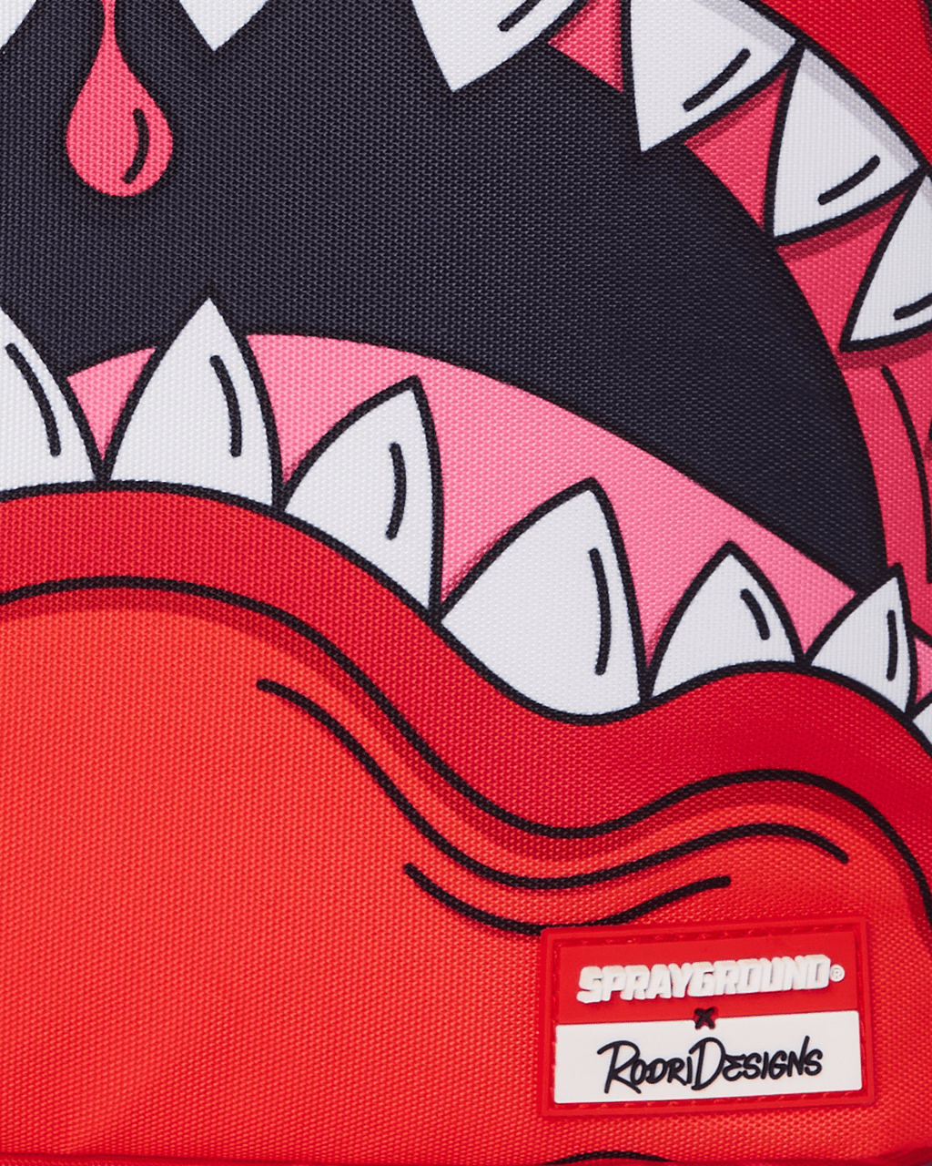 Limited Edition JORGE RODRIGUEZ THE ARTIST COLLAB BLINKY SHARK BACKPACK