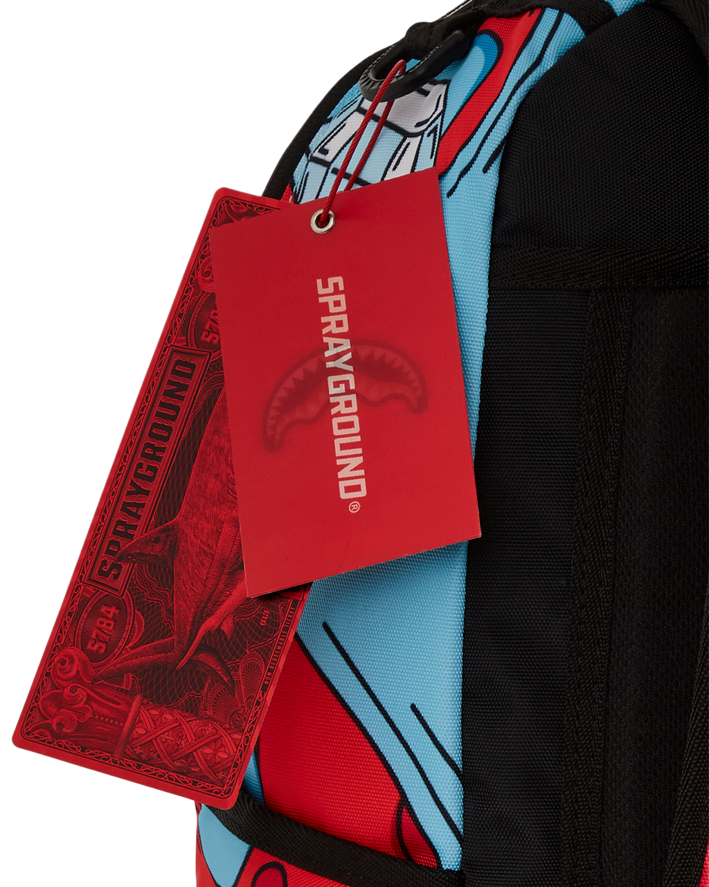 Limited Edition JORGE RODRIGUEZ THE ARTIST COLLAB BLINKY SHARK BACKPACK