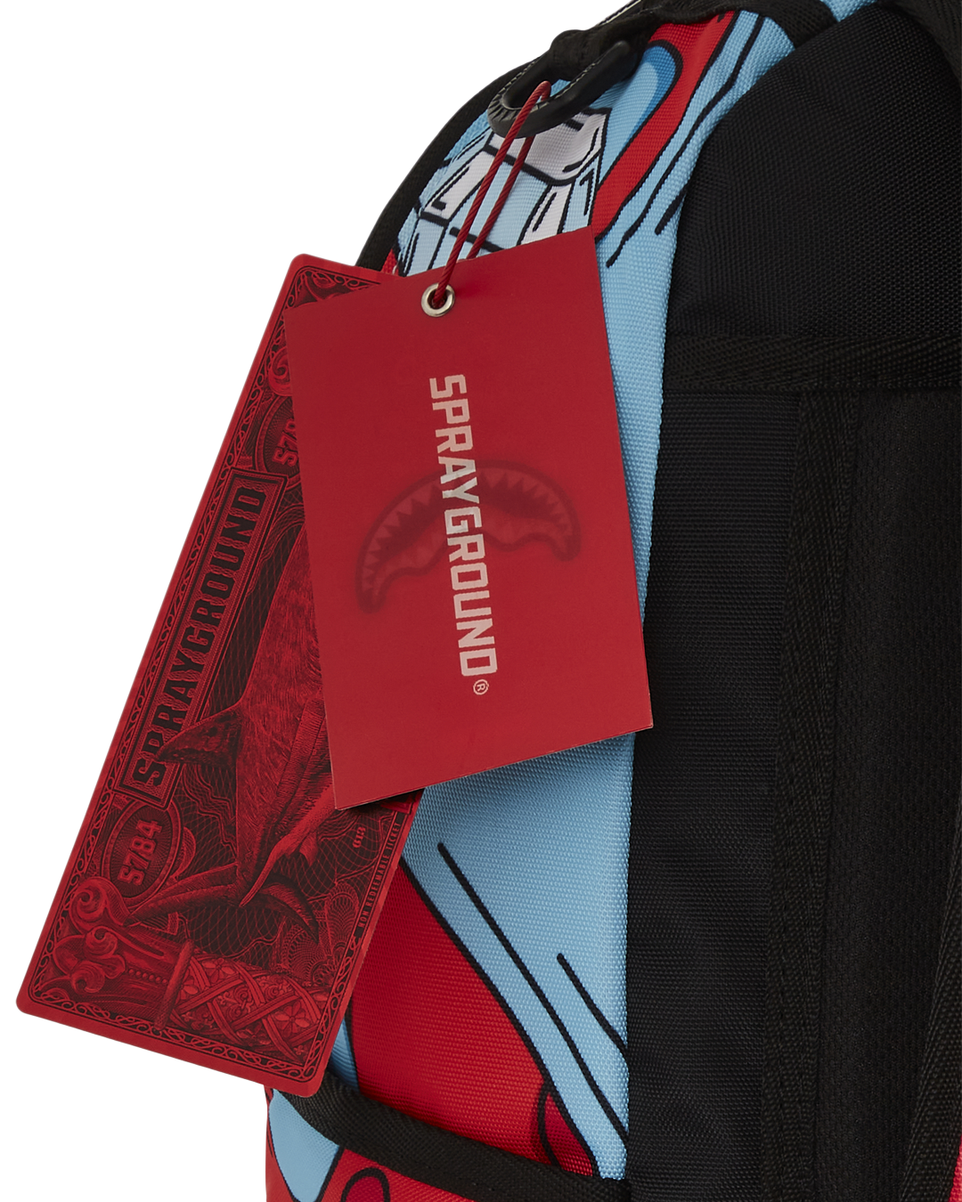 Limited Edition JORGE RODRIGUEZ THE ARTIST COLLAB BLINKY SHARK BACKPACK