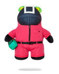 Limited Edition SQUID GAME COLLAB PINK SOLDIERS BEAR BACKPACK