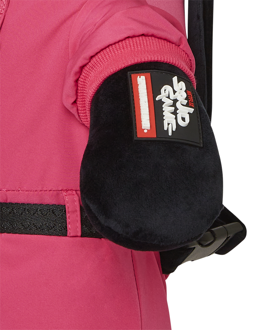 Limited Edition SQUID GAME COLLAB PINK SOLDIERS BEAR BACKPACK