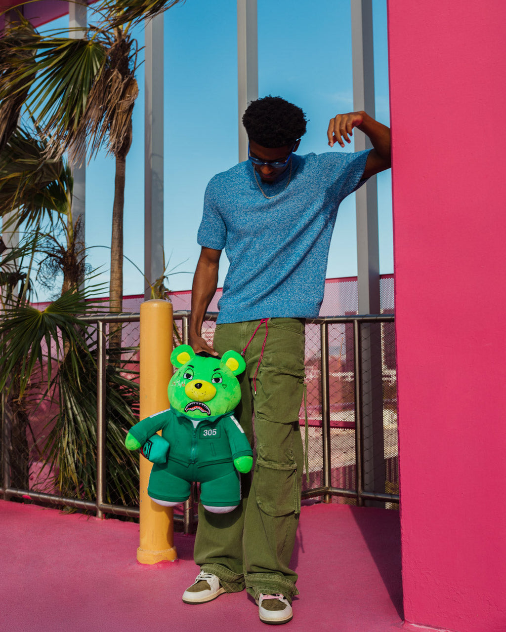 Limited Edition SQUID GAME COLLAB CONTESTANT MONEYBEAR BACKPACK